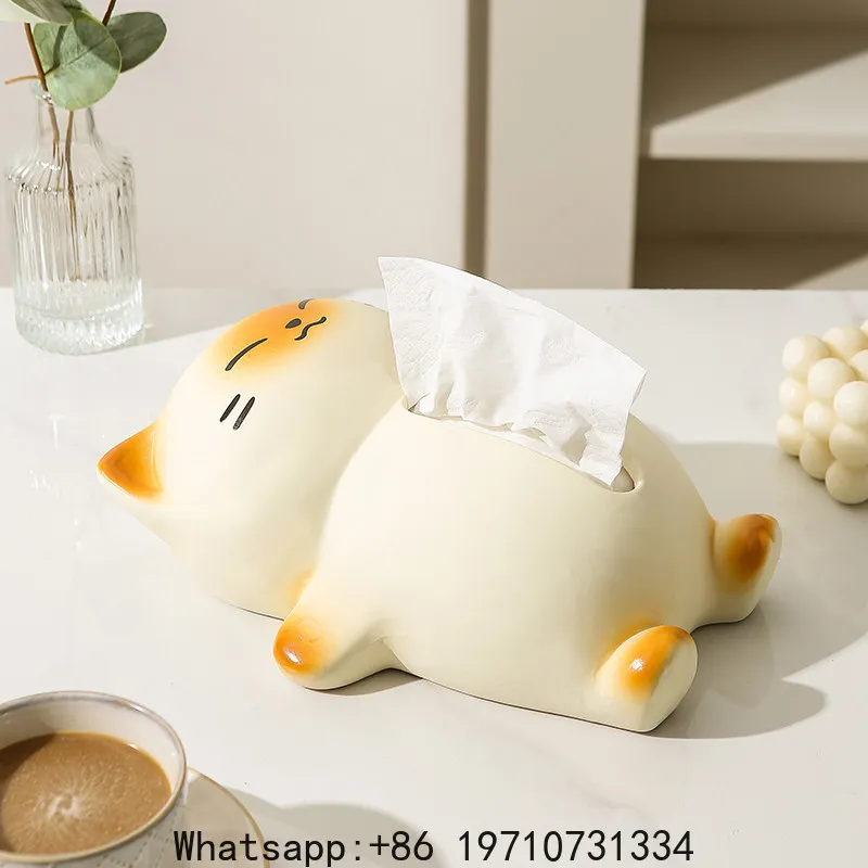 Lying Flat Cat Creative Tissue Box Napkin Paper Box Home Living Room Desktop
Lying Flat Cat Creative Tissue Box Napkin Paper Box Home Living Room Desktop