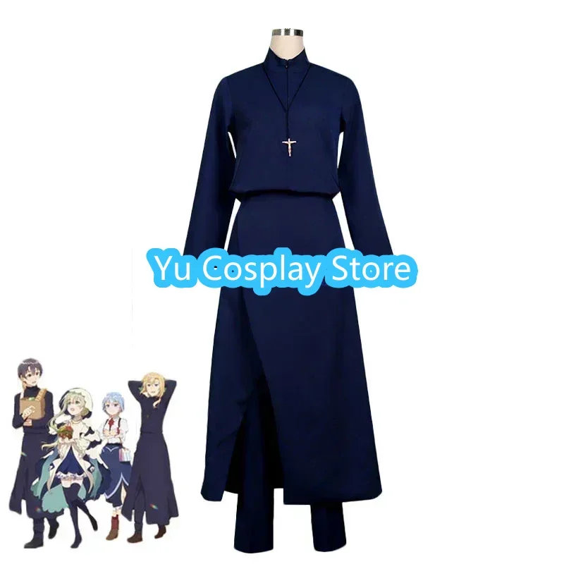 Lawrence Cosplay Costume Party Outfits Priest Black Suit Halloween Carnival Uniforms Anime Clothing Custom Made
Lawrence Cosplay Costume Party Outfits Priest Black Suit Halloween Carnival Uniforms Anime Clothing Custom Made