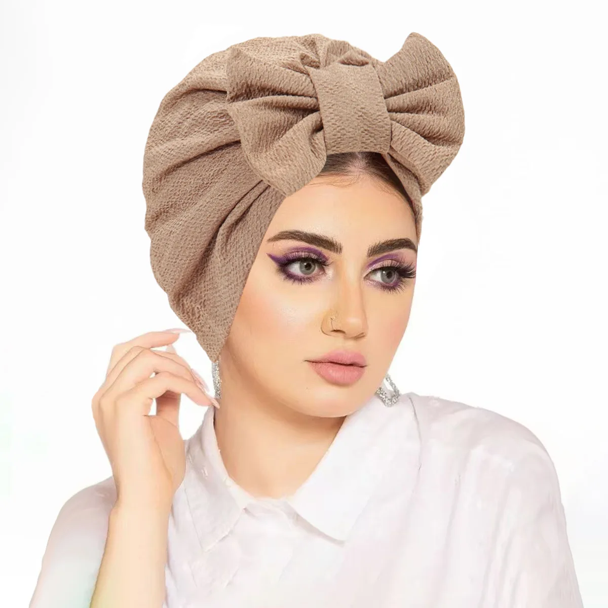New Bowknot Turban Muslim Hijab Women Chemo Cap Headscarf Beanies Bonnet Hair Loss Head Wrap Bandanas Headband Turbante Mujer
New Bowknot Turban Muslim Hijab Women Chemo Cap Headscarf Beanies Bonnet Hair Loss Head Wrap Bandanas Headband Turbante Mujer