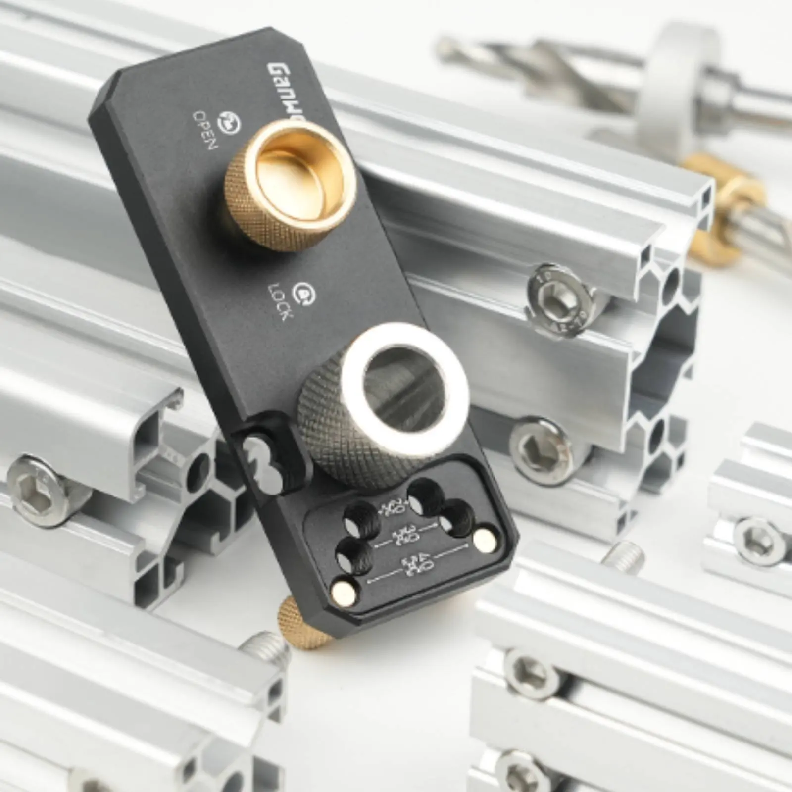 Aluminum Profile Drilling Jig Accurate Positioning Aluminum Extrusion Hole Guide 30 45 90 Degree Drill Guide Quick Clamping
Aluminum Profile Drilling Jig Accurate Positioning Aluminum Extrusion Hole Guide 30 45 90 Degree Drill Guide Quick Clamping