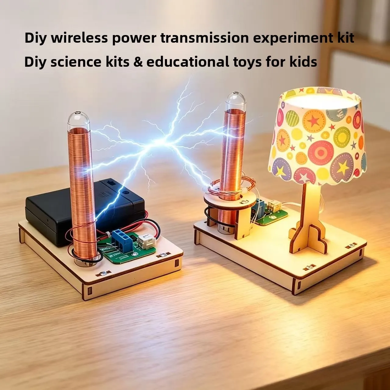 Children's science and education experiment models, DIY wireless power transmission component science and education toys
Children's science and education experiment models, DIY wireless power transmission component science and education toys