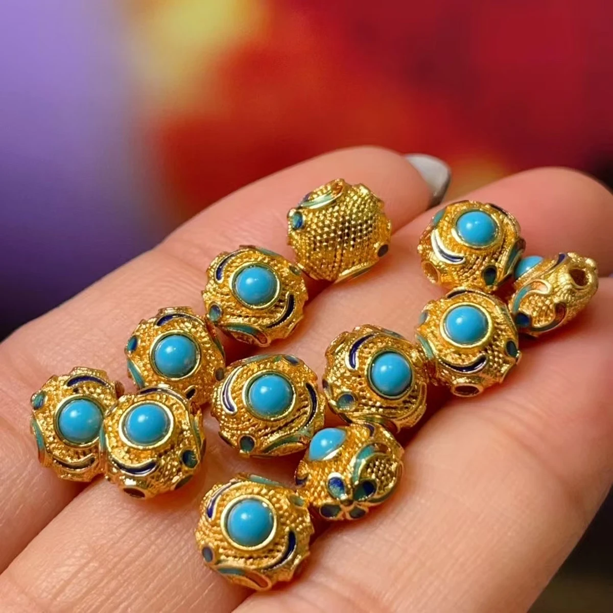 5Pcs Natural Stone Beads Gold Plated Loose Spacer Beads for Women Jewelry Making DIY Earring Necklace Accessories
5Pcs Natural Stone Beads Gold Plated Loose Spacer Beads for Women Jewelry Making DIY Earring Necklace Accessories