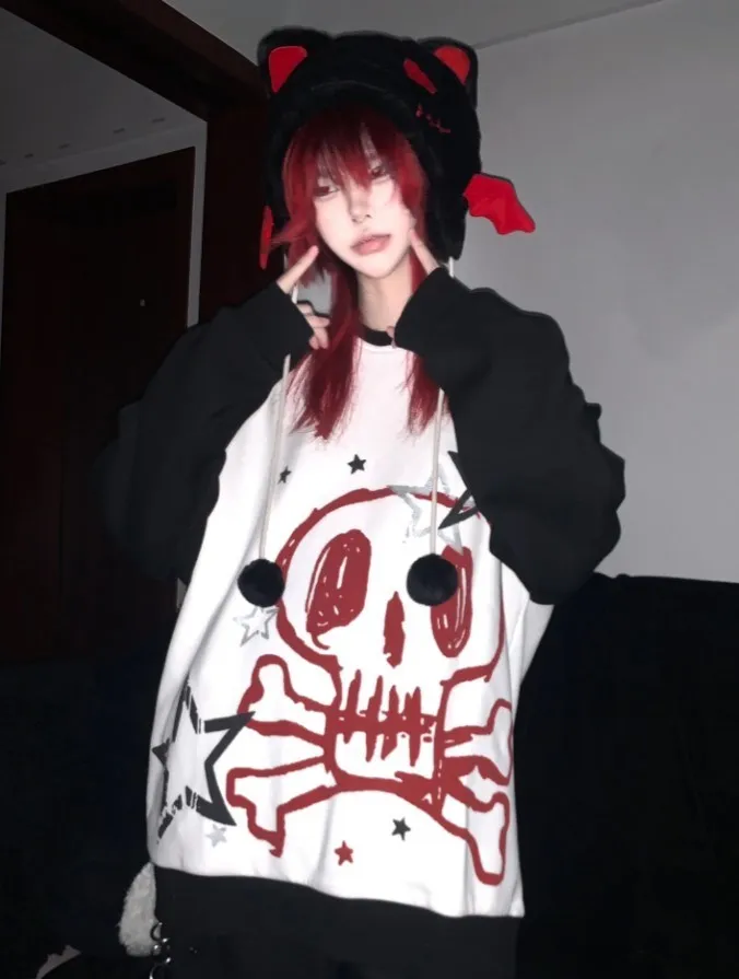 Rhinestone Skeleton Hoodies Y2K Clothes Gothic Retro Coats Women Zip Up Jacket skeleton hoodie
Rhinestone Skeleton Hoodies Y2K Clothes Gothic Retro Coats Women Zip Up Jacket skeleton hoodie
