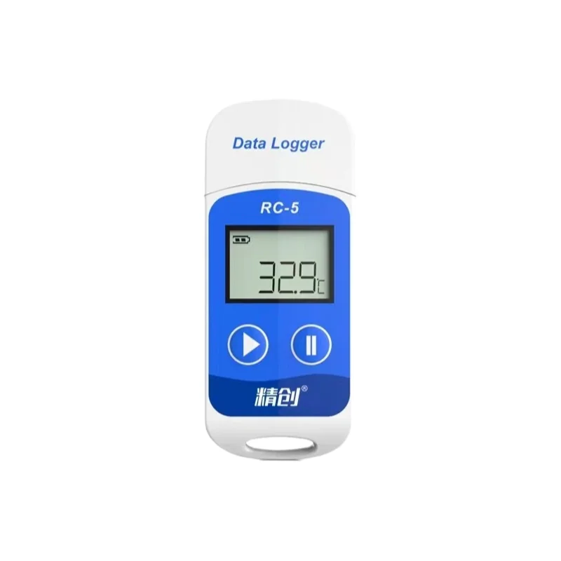 Elitech RC-5+ USB Data Logger Recorder PDF Reusable Temperature Data Logger Upgrade for Refrigeration Cold Chain Transport Labs
Elitech RC-5+ USB Data Logger Recorder PDF Reusable Temperature Data Logger Upgrade for Refrigeration Cold Chain Transport Labs