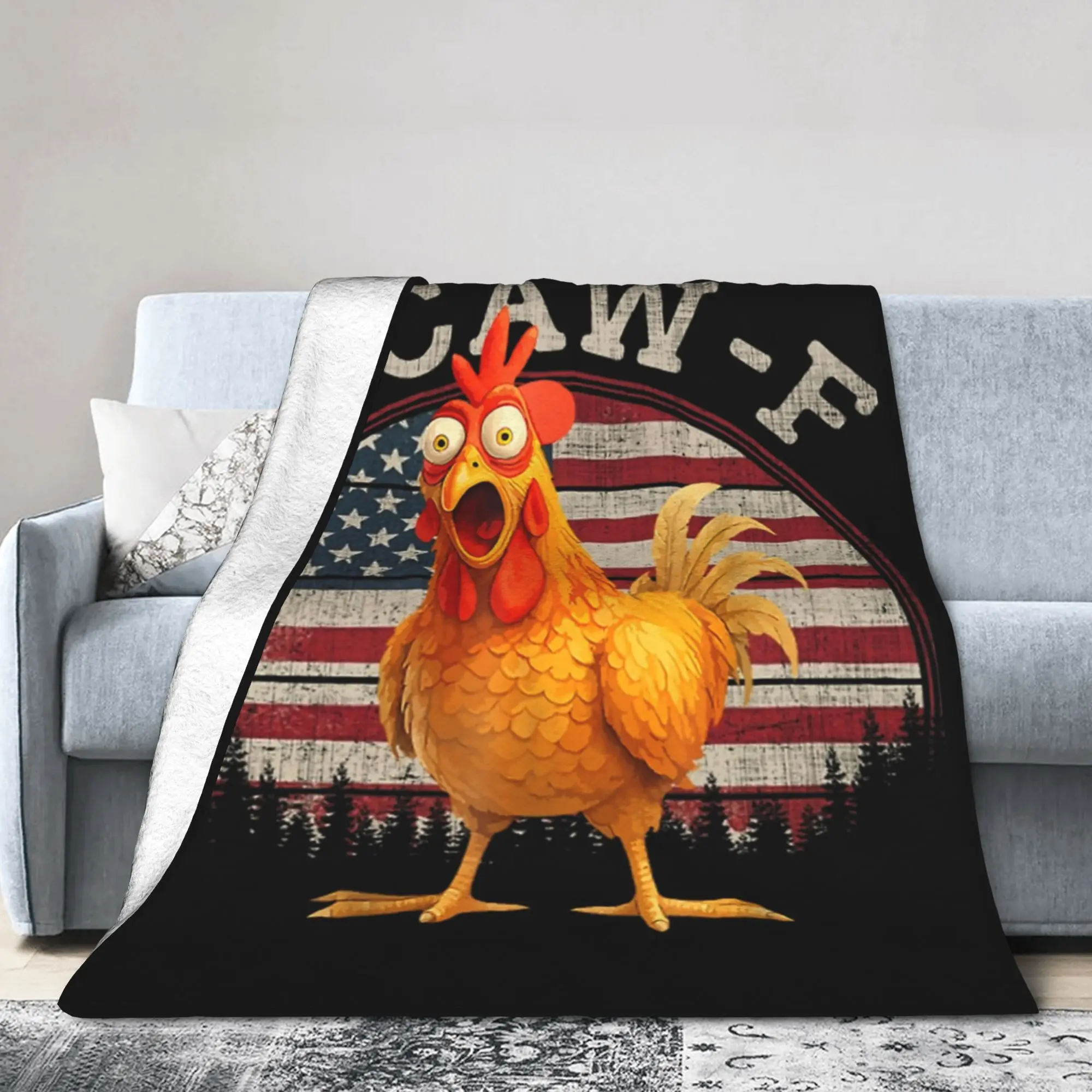 F-Caw-F Chicken Blankets Fleece Summer USA Flag Multifunction Super Soft Throw Blanket for Bed Office Quilt
F-Caw-F Chicken Blankets Fleece Summer USA Flag Multifunction Super Soft Throw Blanket for Bed Office Quilt