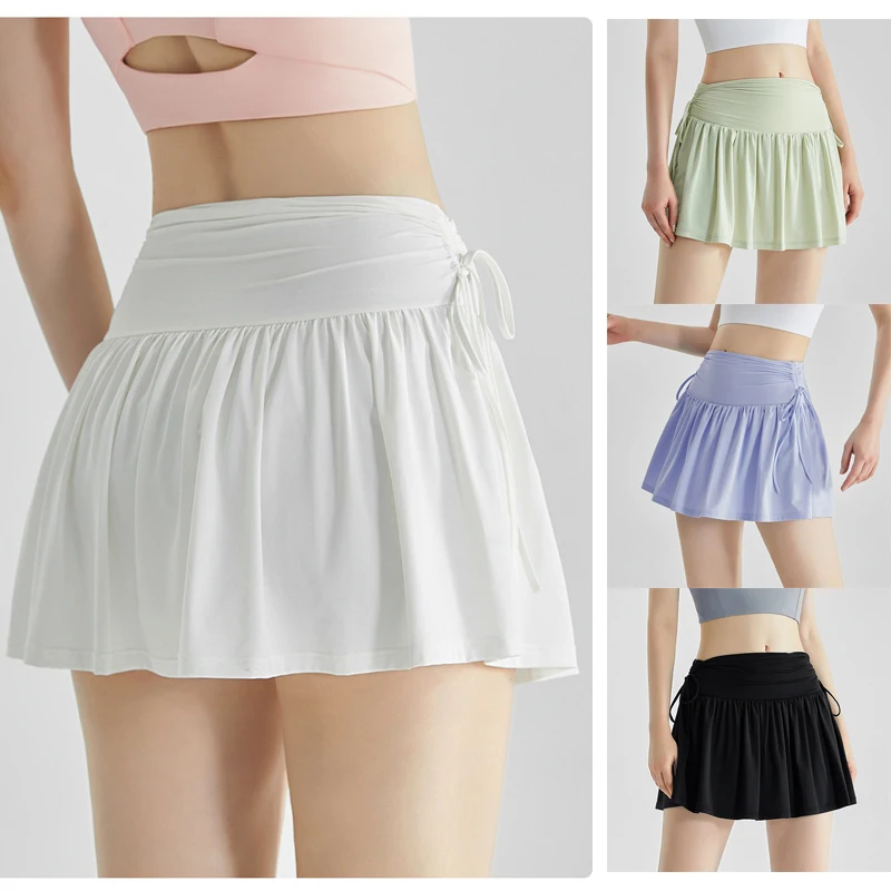 Quick Dry High Waist Summer Sport Shorts Skirt Yoga Netball Running Fitness Anti Exposure Gored Skirt Design
Quick Dry High Waist Summer Sport Shorts Skirt Yoga Netball Running Fitness Anti Exposure Gored Skirt Design