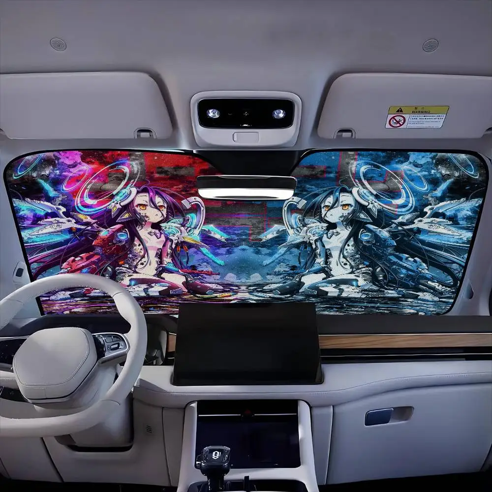 No Game No Lifes Car SunShade Windshield Sun Shade Personalized Picture Block UV Rays Visor Protector
No Game No Lifes Car SunShade Windshield Sun Shade Personalized Picture Block UV Rays Visor Protector