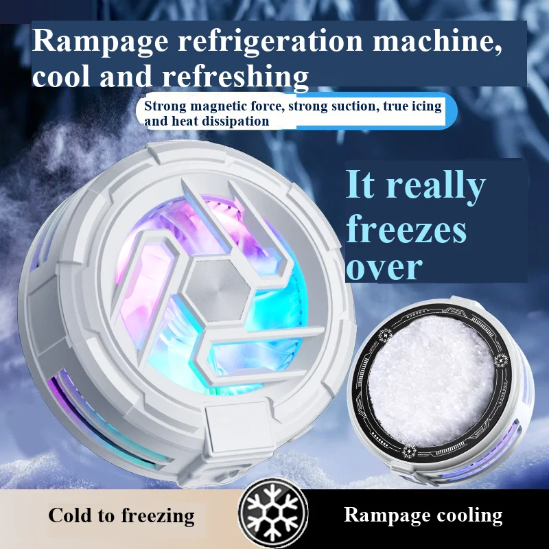 2026 new iced phone cooler, semiconductor cooling magnetic clip, universal cooler for game live streaming phones
2026 new iced phone cooler, semiconductor cooling magnetic clip, universal cooler for game live streaming phones