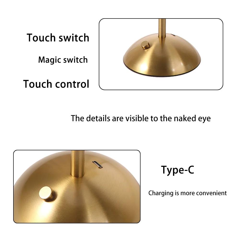 Fashon Nordic Style Table Lamp Dimmable 3 Colors Touch Control Lamp Small Cordless Nightstand Light Restaurant
Fashon Nordic Style Table Lamp Dimmable 3 Colors Touch Control Lamp Small Cordless Nightstand Light Restaurant