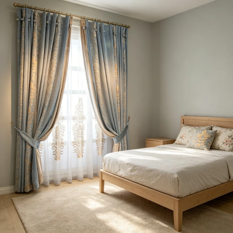 American Luxury Velvet Curtain Embroidered Design Blackout Custom Splicing Cloth European Jacquard Tulle Custom Size Fashion
American Luxury Velvet Curtain Embroidered Design Blackout Custom Splicing Cloth European Jacquard Tulle Custom Size Fashion