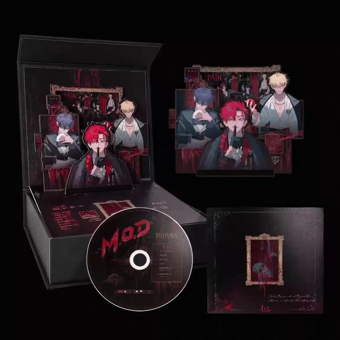 Link Click M.O.D CD Gifts Box Map of Dreams Pain Re: WIND Lyrics Book Character Limited Photo Cards Acrylic Pendants Libros
Link Click M.O.D CD Gifts Box Map of Dreams Pain Re: WIND Lyrics Book Character Limited Photo Cards Acrylic Pendants Libros