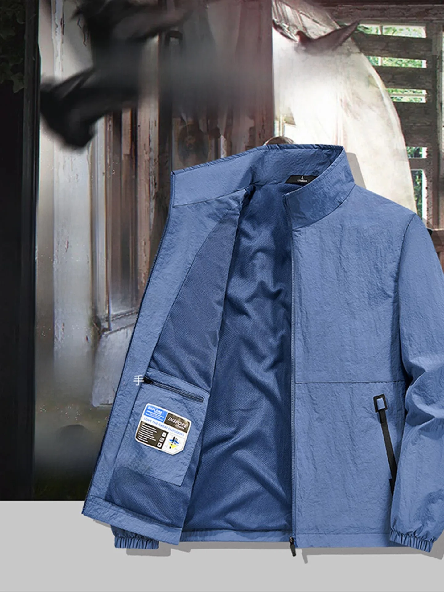 Men's Stand Collar Jaet Spring Autumn 2025 New Trend Versatile Men's Cardigan Breathable Fabric Casual Sle Chinese Brand
Men's Stand Collar Jaet Spring Autumn 2025 New Trend Versatile Men's Cardigan Breathable Fabric Casual Sle Chinese Brand