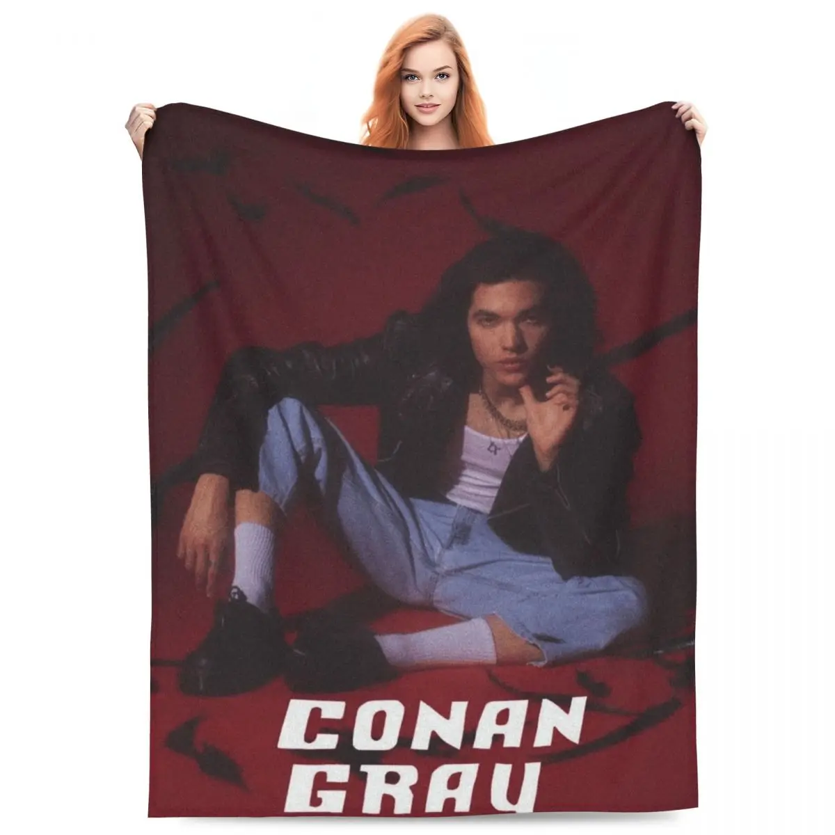 Conan Gray Poster Pop Singer Posters Blanket Flannel Throw Blanket Throw Blankets for Couch Bedding Outdoor Throws Bedspread
Conan Gray Poster Pop Singer Posters Blanket Flannel Throw Blanket Throw Blankets for Couch Bedding Outdoor Throws Bedspread