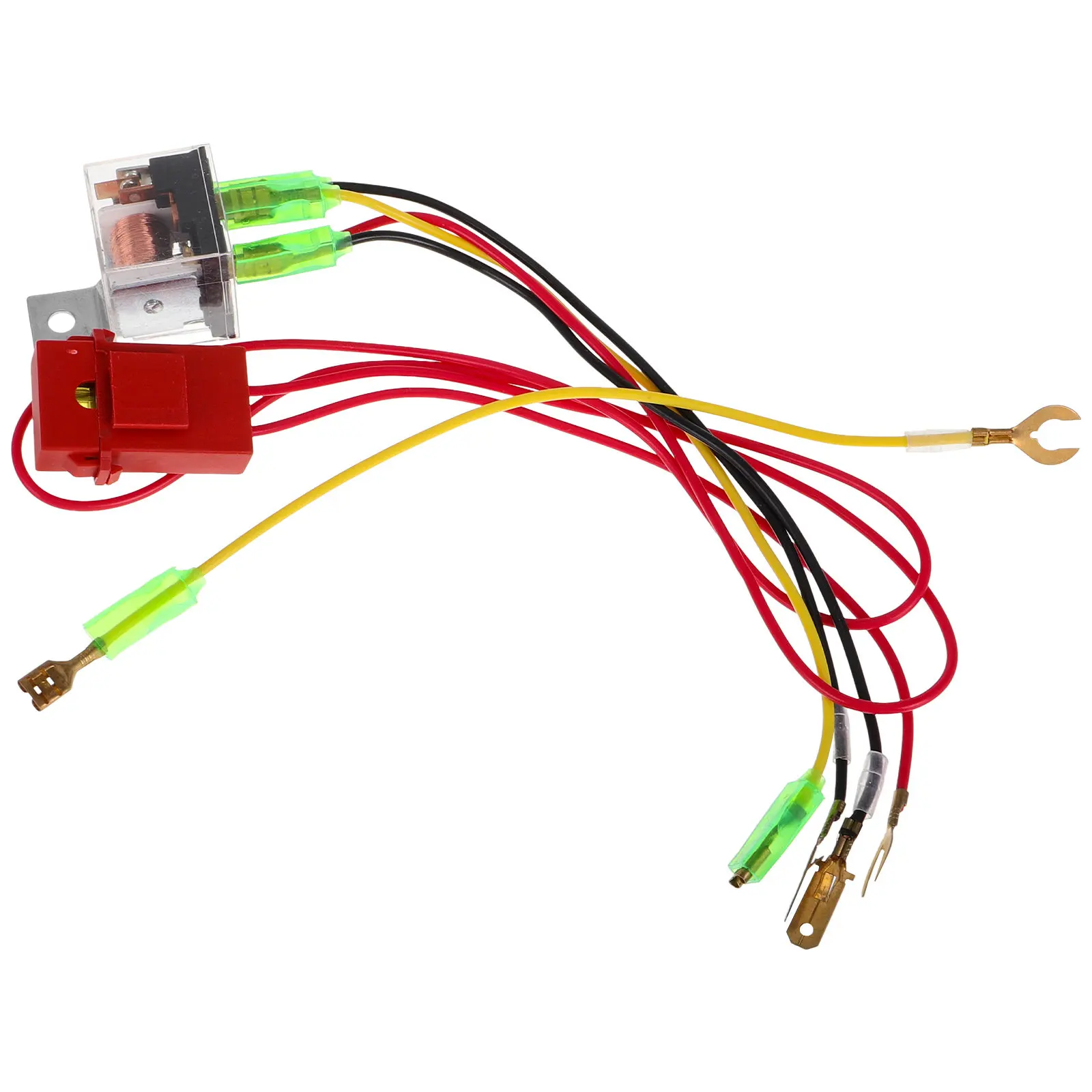 1Set Universal Horn Wiring Harness Relay Kit Compatible 12V 24V Vehicles Car Motorcycle Horn Wire Relay Replacement Kit
1Set Universal Horn Wiring Harness Relay Kit Compatible 12V 24V Vehicles Car Motorcycle Horn Wire Relay Replacement Kit