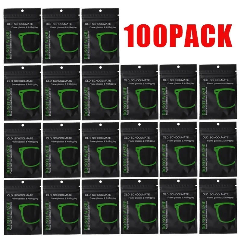 100Pcs Reusable Anti-Fog Wipes Glasses Pre-moistened Antifog Lens Cloth Defogger Eyeglass Wipe Prevent Fogging for Glasses
100Pcs Reusable Anti-Fog Wipes Glasses Pre-moistened Antifog Lens Cloth Defogger Eyeglass Wipe Prevent Fogging for Glasses