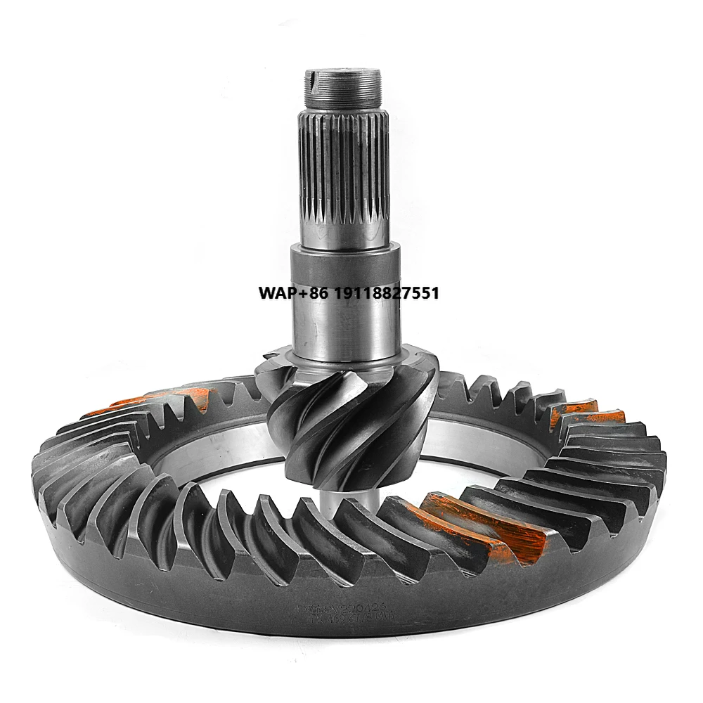 Custom Precision Metal Differential Crown Wheel and Pinion Shaft Truck Straight Spiral Helical Hypoid Bevel Gear
Custom Precision Metal Differential Crown Wheel and Pinion Shaft Truck Straight Spiral Helical Hypoid Bevel Gear