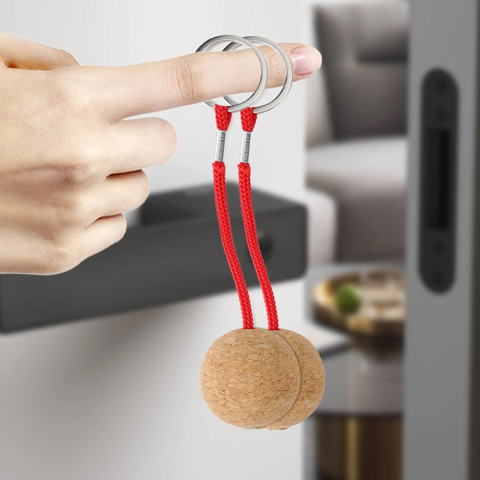 Cork Keyring Ball Outdoor Sporting Goods Rope Sailing Tool Float Floating Key Multi-functional Accessories Fishing
Cork Keyring Ball Outdoor Sporting Goods Rope Sailing Tool Float Floating Key Multi-functional Accessories Fishing