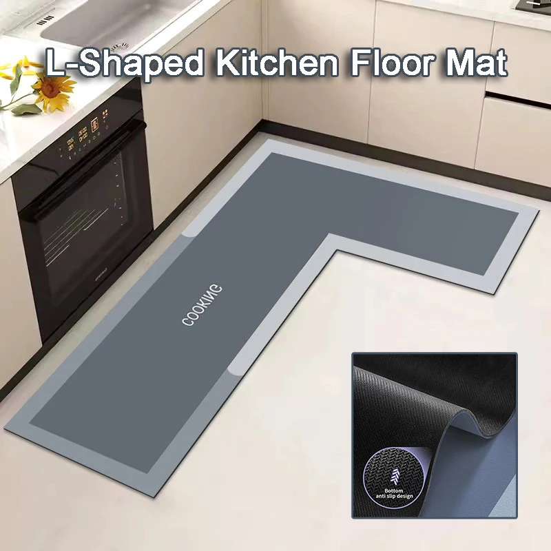 Premium L-shaped Stylish Diatom Mud Mat For Modern Kitchens Absorbent Slip Resistant And Easy To Clean Perfect For Home Use
Premium L-shaped Stylish Diatom Mud Mat For Modern Kitchens Absorbent Slip Resistant And Easy To Clean Perfect For Home Use