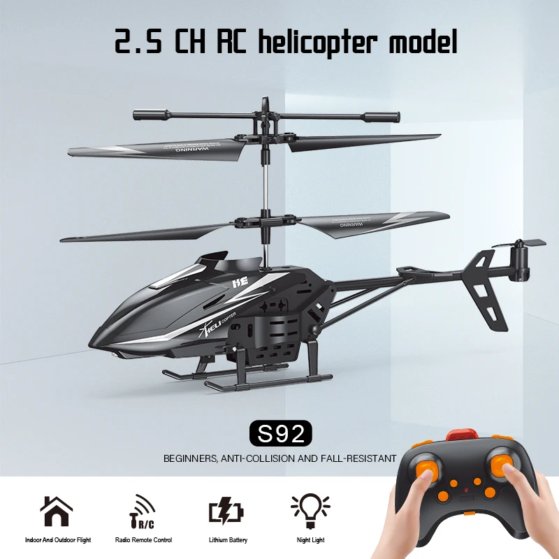 RC Helicopter Ultra Long Endurance Helicopter Machines Drone Anti-Collision Anti-drop With Gyro Alloy Aircraft for Children Gift
RC Helicopter Ultra Long Endurance Helicopter Machines Drone Anti-Collision Anti-drop With Gyro Alloy Aircraft for Children Gift