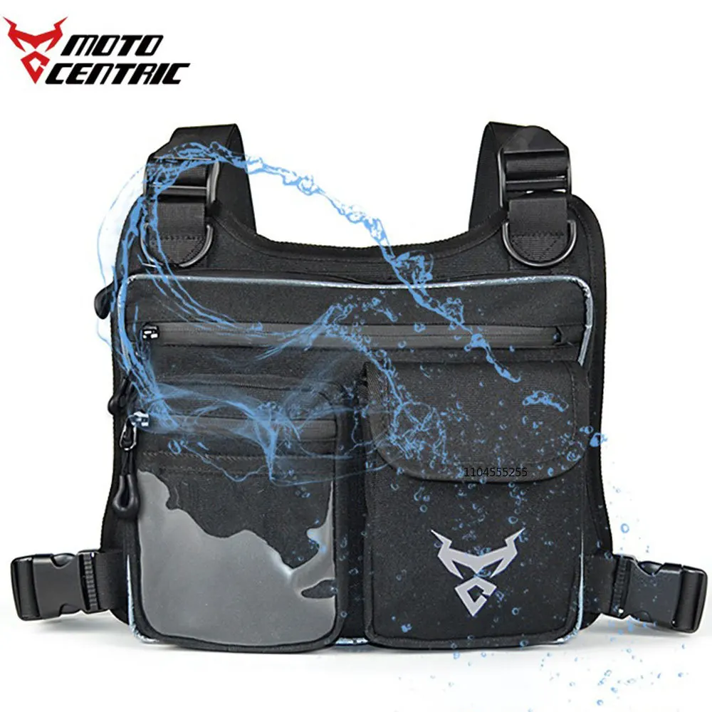 Motorcycle Outdoor Chest Bag Men Women Tactical Vest Bag for Running Cycling Sports Workouts Multifunctional Tactical Chest Bag 
Motorcycle Outdoor Chest Bag Men Women Tactical Vest Bag for Running Cycling Sports Workouts Multifunctional Tactical Chest Bag