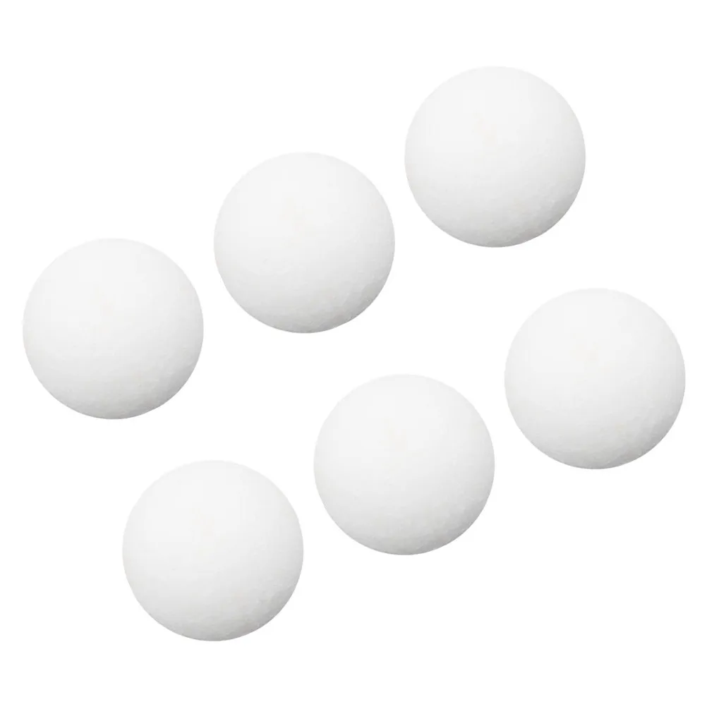 6Pcs Foosball Table Accessories Table Soccer Balls 36Mm White Matte Finish Enhanced Grip Noise Reduction Recreation Game
6Pcs Foosball Table Accessories Table Soccer Balls 36Mm White Matte Finish Enhanced Grip Noise Reduction Recreation Game