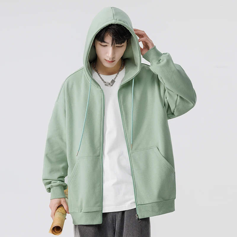 Cardigan Hoodie Trendy Couple Sweater Long Sleeve Hooded Top Solid Color Long Sleeve Drawstring
Cardigan Hoodie Trendy Couple Sweater Long Sleeve Hooded Top Solid Color Long Sleeve Drawstring