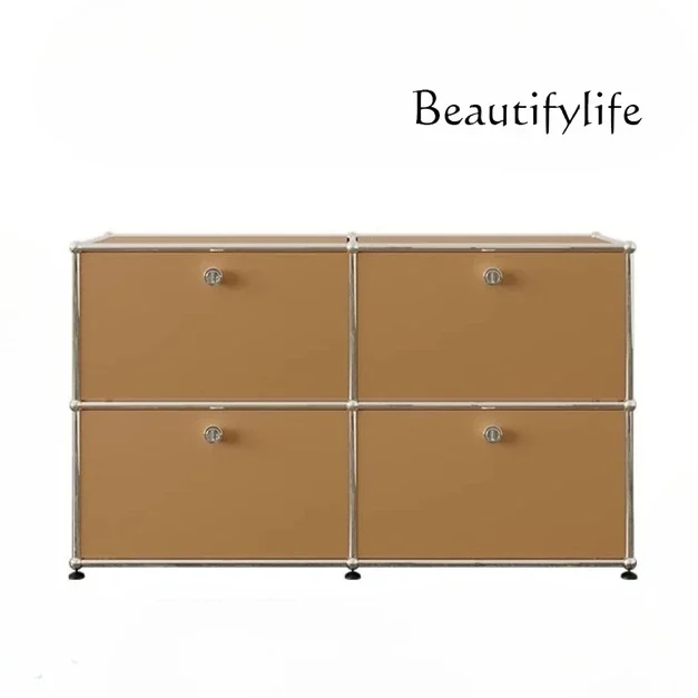 Modern simple medieval cabinet stainless steel dining side modern simple TV storage chest side cabinet
Modern simple medieval cabinet stainless steel dining side modern simple TV storage chest side cabinet