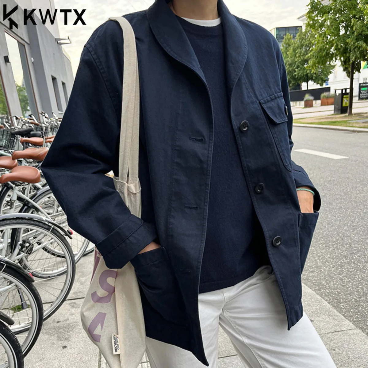 KWTX 2025 Women's New Cotton Shacket Solid Lapel Collar Single Button Pockets Premium Comfortable Fall Winter Casual Elegant
KWTX 2025 Women's New Cotton Shacket Solid Lapel Collar Single Button Pockets Premium Comfortable Fall Winter Casual Elegant