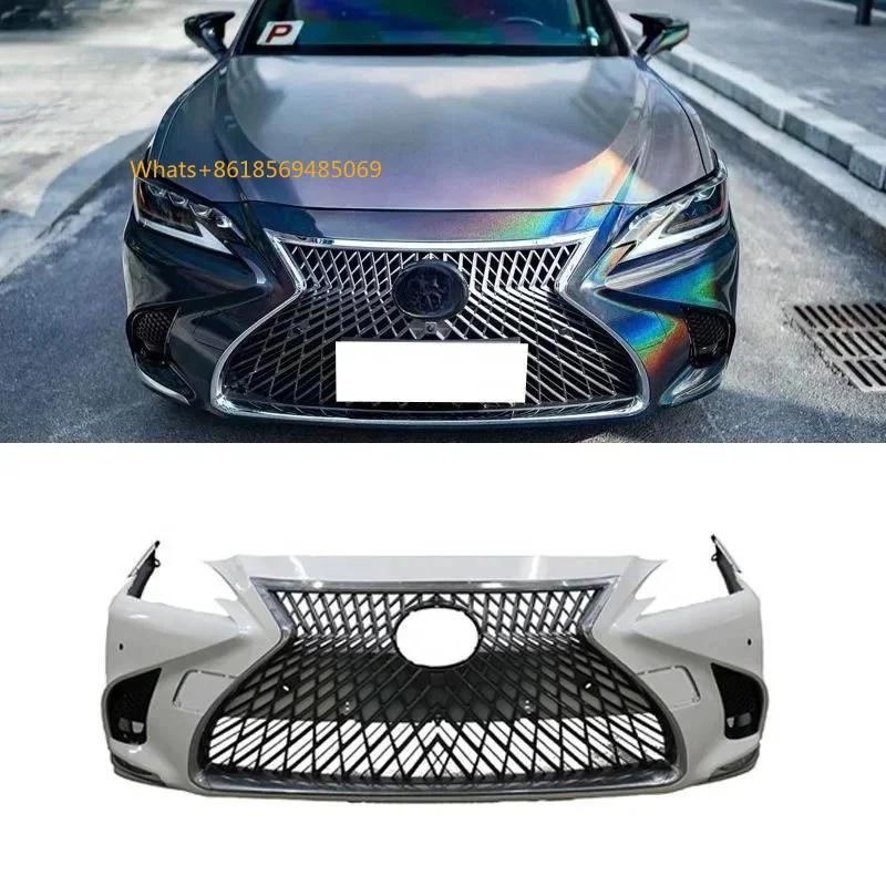 High Quality BodyKit LX ES300h ES250 2018-2021 LS Front Bumper with Grill Car Bumpe
High Quality BodyKit LX ES300h ES250 2018-2021 LS Front Bumper with Grill Car Bumpe