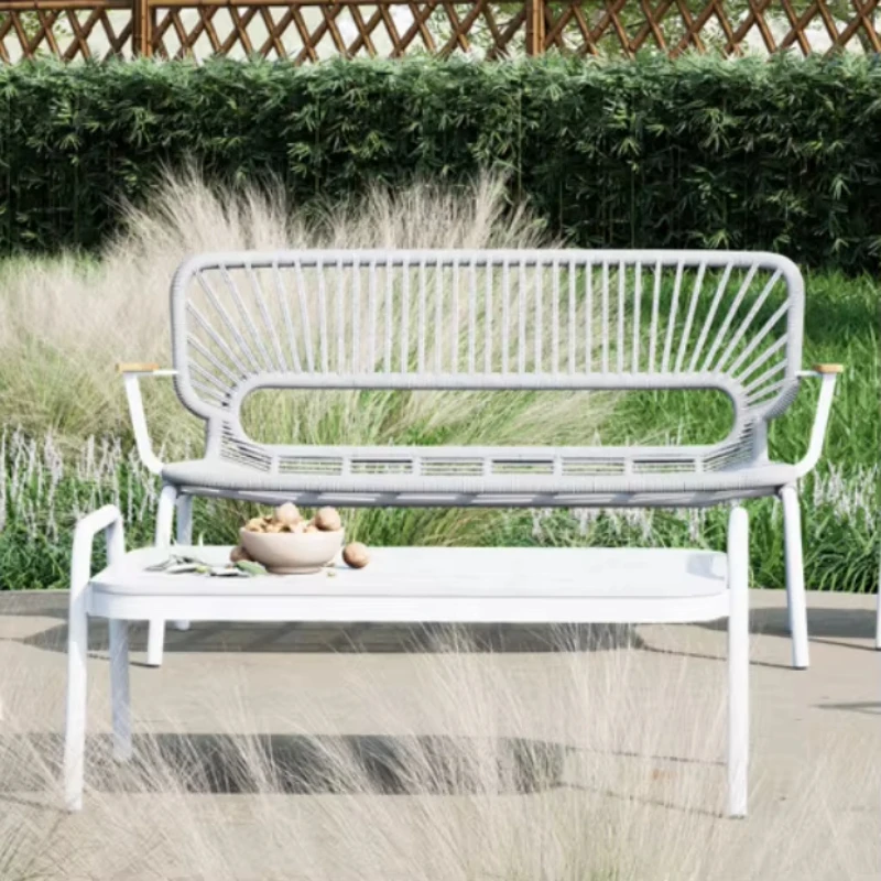 Modern outdoor non-folding patio bench - durable waterproof calcined stone aluminum frame (marble exterior slate top)
Modern outdoor non-folding patio bench - durable waterproof calcined stone aluminum frame (marble exterior slate top)