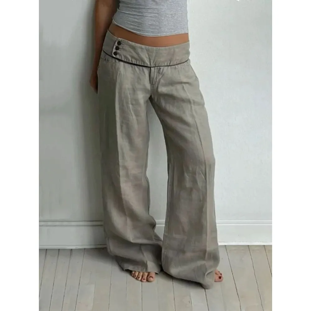 Женские свободные брюки в стиле Y2K, повседневные, в стиле панк, прямого кроя, из ПВХ, из зимней коллекции
Женские свободные брюки в стиле Y2K, повседневные, в стиле панк, прямого кроя, из ПВХ, из зимней коллекции