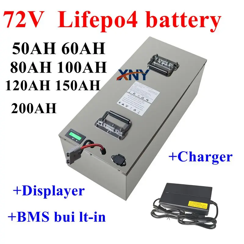 72V 50Ah 60AH 80AH 100AH 120AH 150Ah 200AH LifePo4 литиевая батарея, тележка для гольфа, электромобиль + зарядное устройство
72V 50Ah 60AH 80AH 100AH 120AH 150Ah 200AH LifePo4 литиевая батарея, тележка для гольфа, электромобиль + зарядное устройство