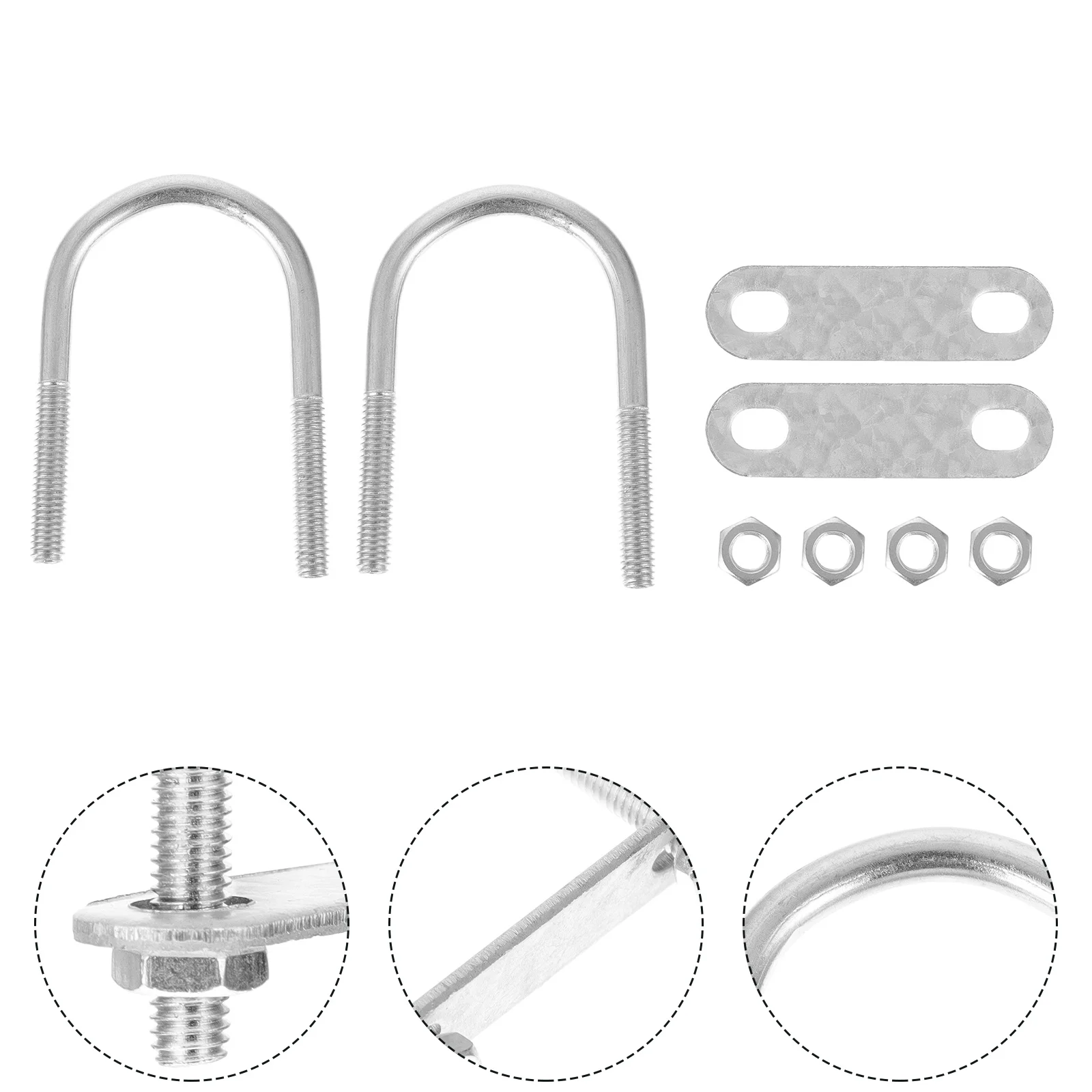 25 Pcs U Shaped Tube Clips Stainless Steel Safe Greenhouse Accessories Pipe Clamps Garden Bracket Hardware
25 Pcs U Shaped Tube Clips Stainless Steel Safe Greenhouse Accessories Pipe Clamps Garden Bracket Hardware