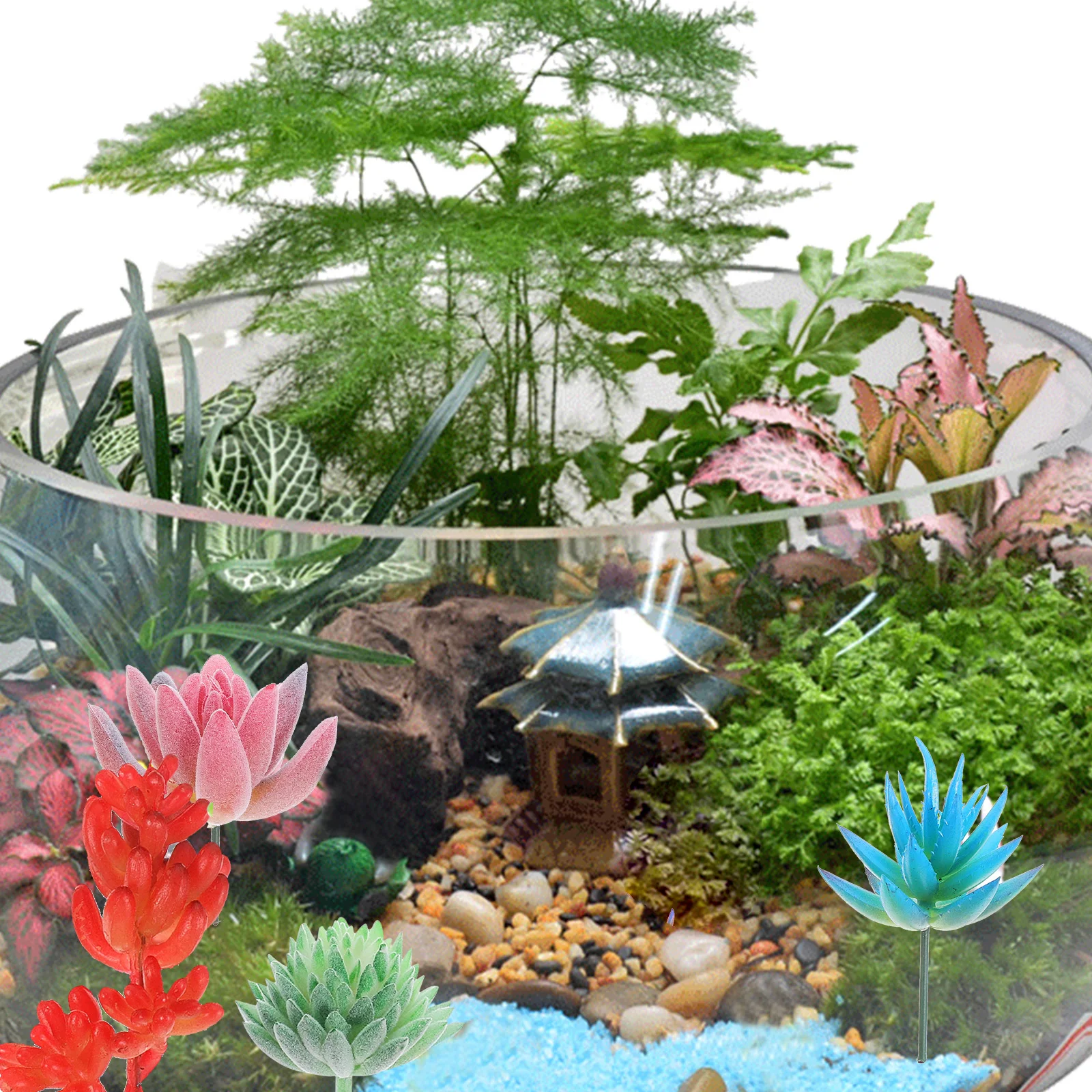5pcs Mini Green Plant Decor DIY Artificial Succulent Indoor Imitation Plants Lightweight Realistic Simulated nament Desktop
5pcs Mini Green Plant Decor DIY Artificial Succulent Indoor Imitation Plants Lightweight Realistic Simulated nament Desktop