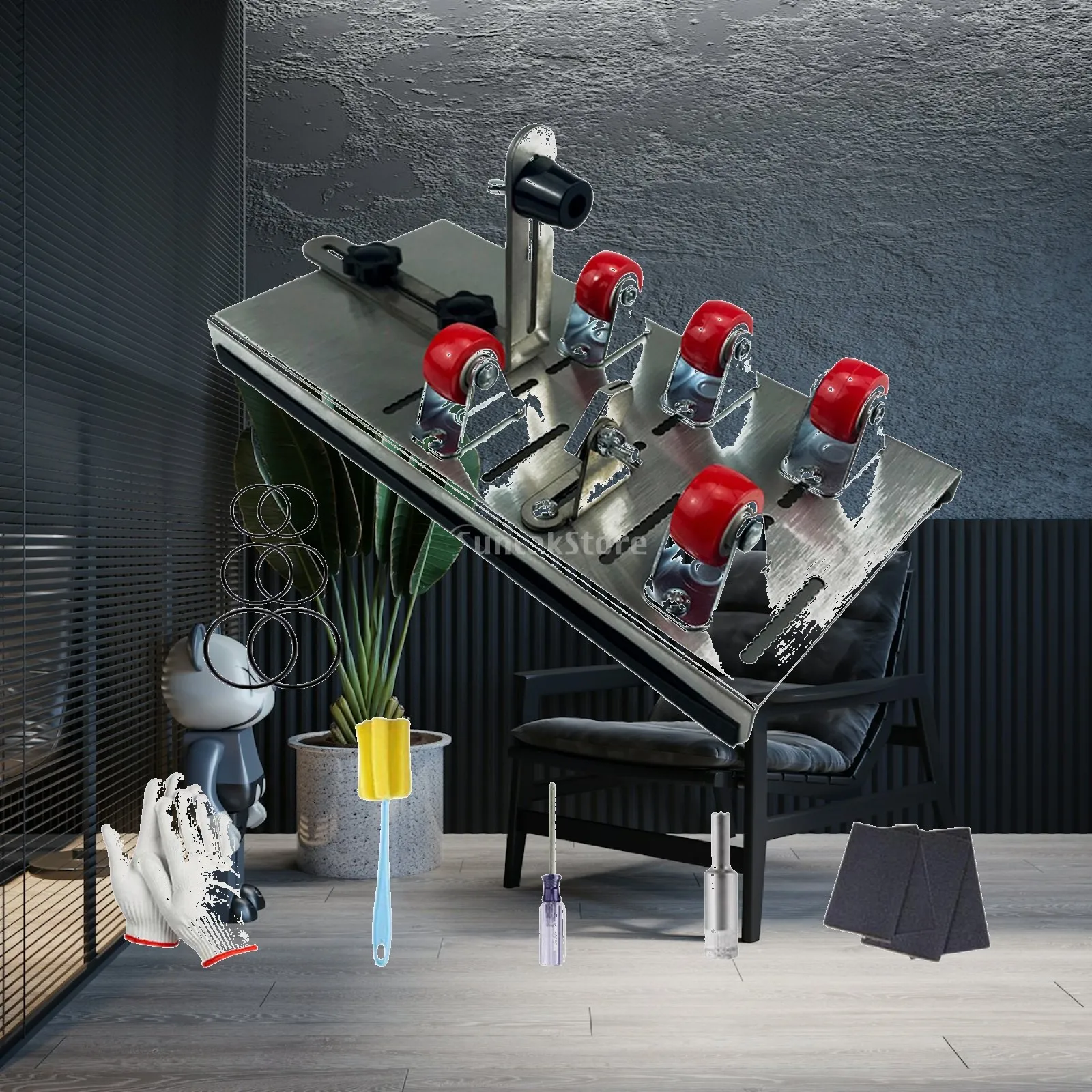 Glass Bottle Cutter Set Stainless Steel Multipurpose Making Table Lamps
