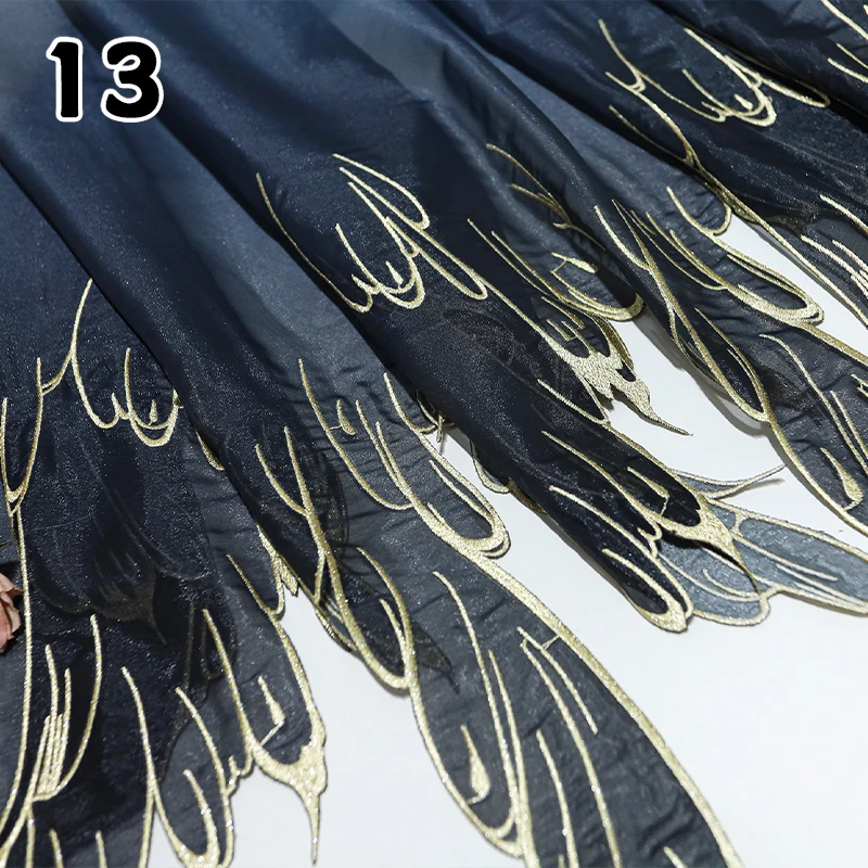 50*150cm Chinese Style Embroidery Gradient Petal Edges Heavy Industry Embroidery Designer Fabric DIY Sewing Hanfu Dress Costume
50*150cm Chinese Style Embroidery Gradient Petal Edges Heavy Industry Embroidery Designer Fabric DIY Sewing Hanfu Dress Costume