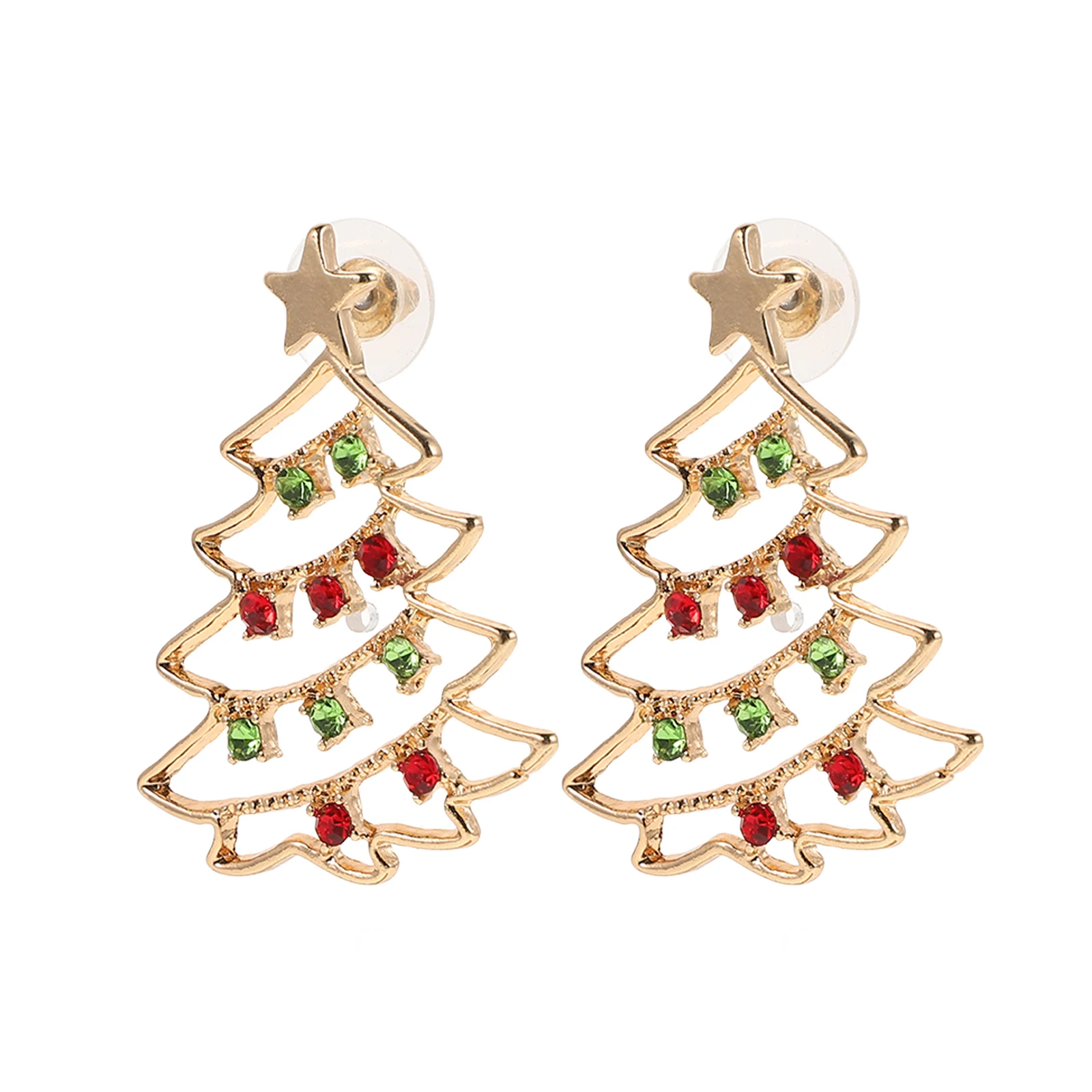 Decorate Christmas Tree Earrings Miss Festival Holiday Jewelry Alloy Element Shape
Decorate Christmas Tree Earrings Miss Festival Holiday Jewelry Alloy Element Shape