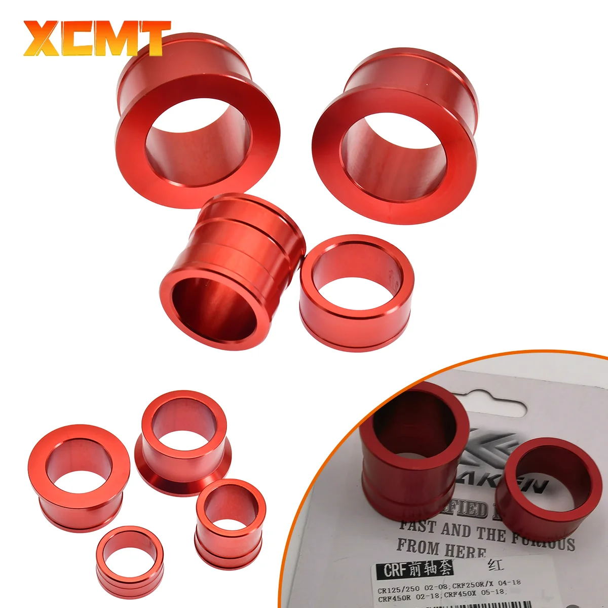 Motocross CNC Front Rear Wheel Hub Spacer for Honda CR125 250R CRF250 450R CRF450RX Electric Off-Road Vehicle Tools Parts
Motocross CNC Front Rear Wheel Hub Spacer for Honda CR125 250R CRF250 450R CRF450RX Electric Off-Road Vehicle Tools Parts