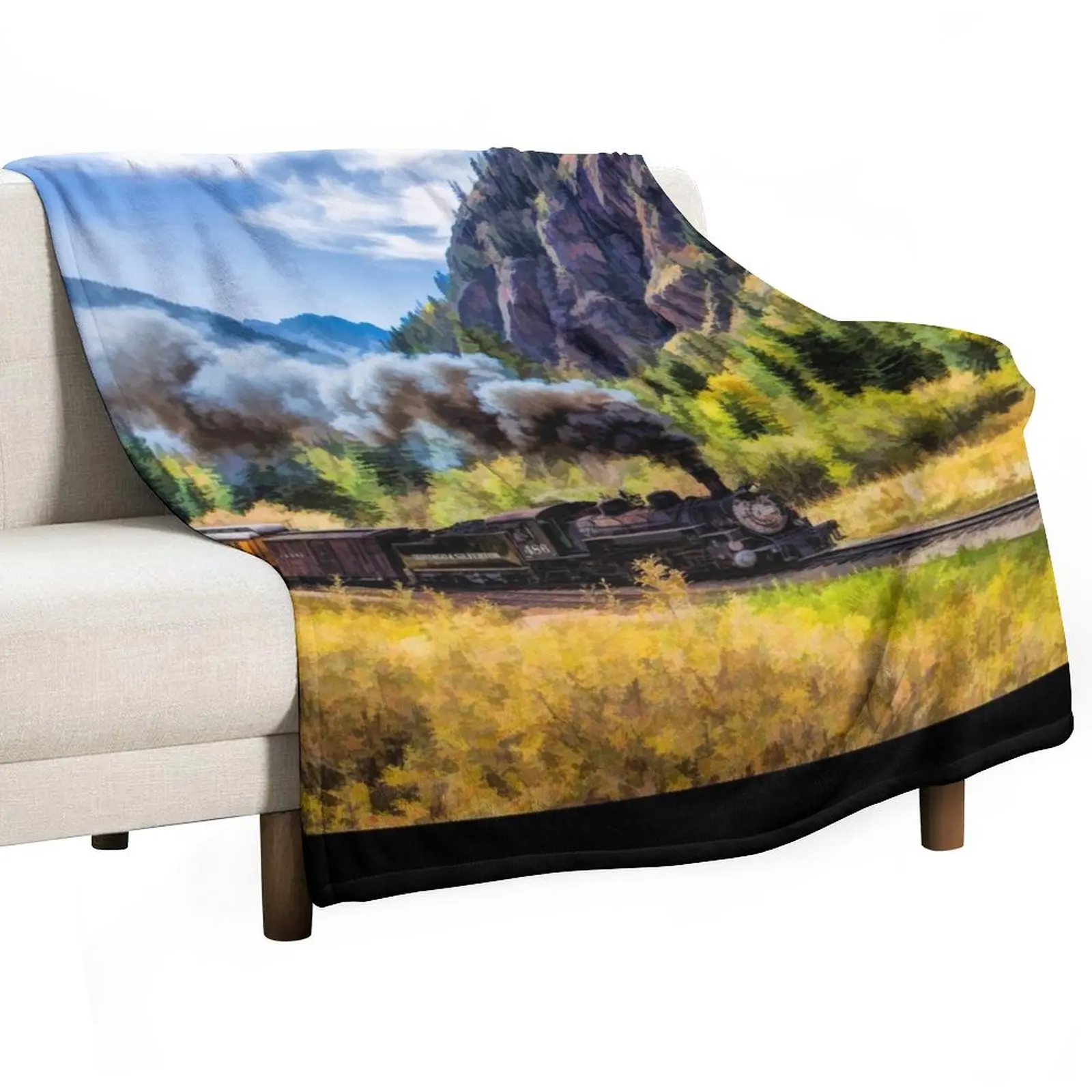 Scenic Durango and Silverton Steam Train Throw Blanket Baby christmas decoration Shaggy Blankets
Scenic Durango and Silverton Steam Train Throw Blanket Baby christmas decoration Shaggy Blankets
