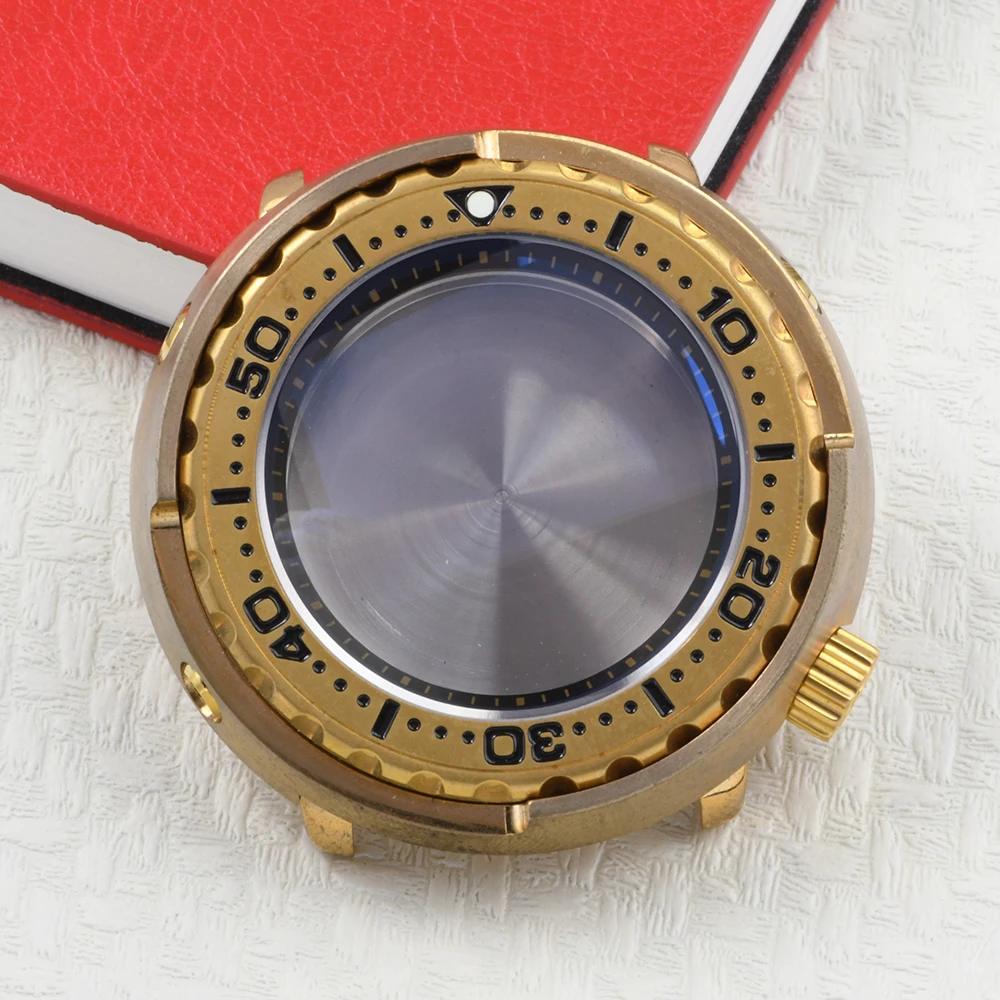 HEIMDALLR Copper Tuna Watch Case NH35 Movement Suitable for 28.5MM/29MM Dial 4.2 o'clock Position Crown
HEIMDALLR Copper Tuna Watch Case NH35 Movement Suitable for 28.5MM/29MM Dial 4.2 o'clock Position Crown