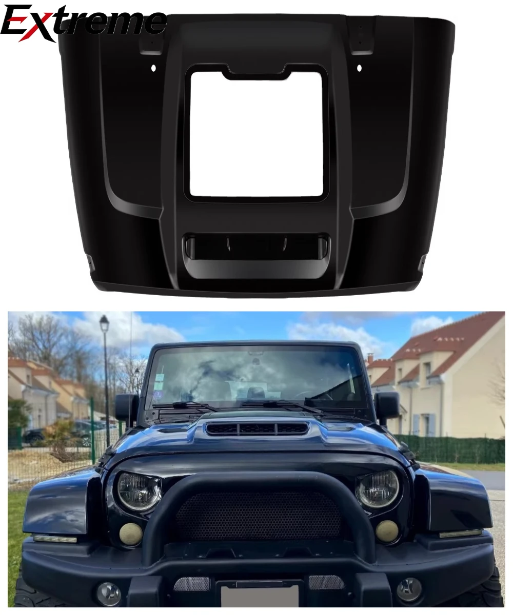 Car Hood Cover for jeep wrangler JK 2007-2017 Accessories Offroad Parts Steel 4x4 Engine Scoop Guard Capot
Car Hood Cover for jeep wrangler JK 2007-2017 Accessories Offroad Parts Steel 4x4 Engine Scoop Guard Capot