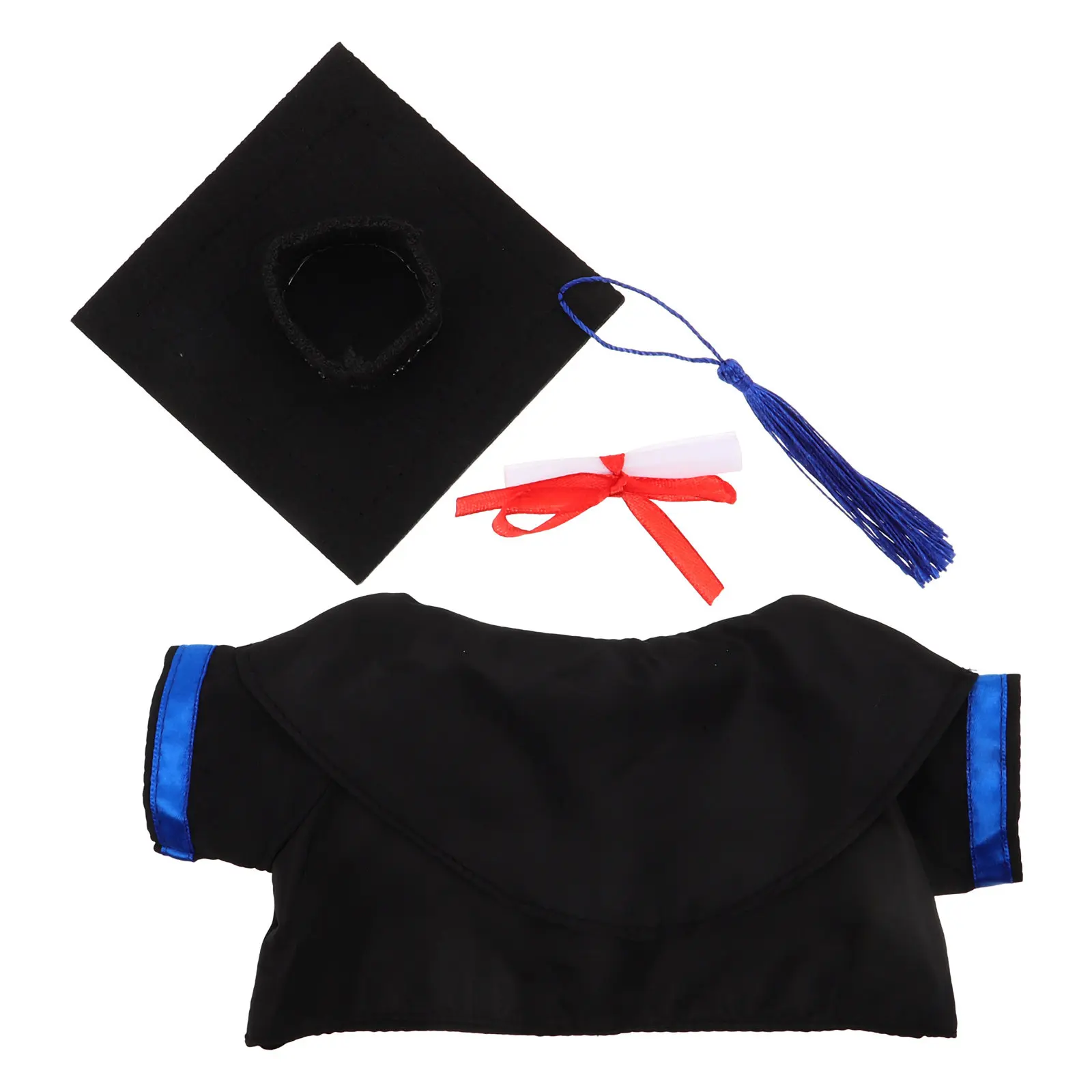 1Set 30Cm Graduation Bear Outfit Set Elegant Cap Gown Diploma Tassel for Stuffed Animal Graduation Ceremony Gift
1Set 30Cm Graduation Bear Outfit Set Elegant Cap Gown Diploma Tassel for Stuffed Animal Graduation Ceremony Gift