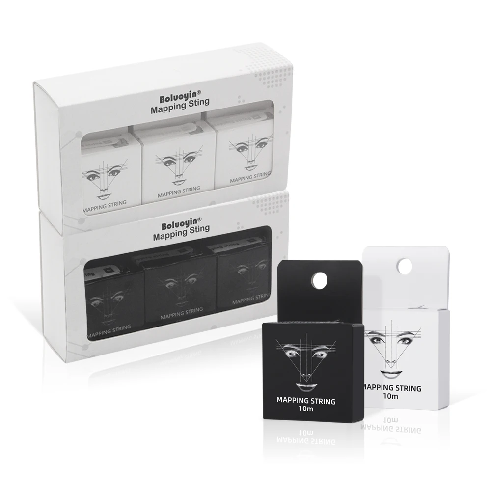 6pcs Set Mapping Pre-ink String Microblading Eyebow MakeUp Dyeing Thread Semi Permanent Positioning Line Eyebrow Measuring Tools
6pcs Set Mapping Pre-ink String Microblading Eyebow MakeUp Dyeing Thread Semi Permanent Positioning Line Eyebrow Measuring Tools