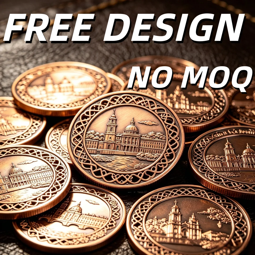 Gold Silver Challenge Coin Hollow Border 3D Embossed European Building Commemorative Coin Custom Logo Free Design No MOQ
Gold Silver Challenge Coin Hollow Border 3D Embossed European Building Commemorative Coin Custom Logo Free Design No MOQ