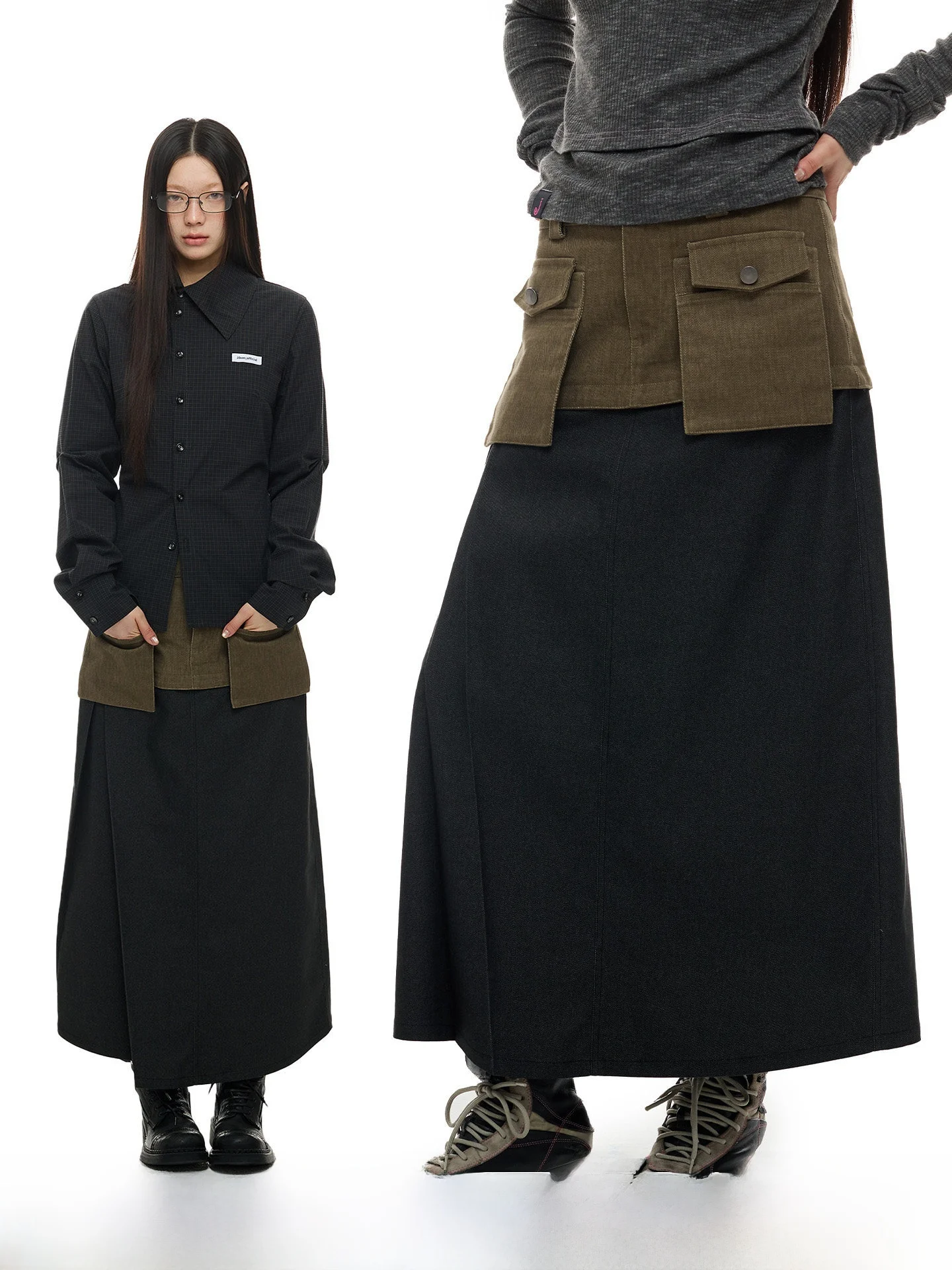 Повседневная хлопковая рабочая юбка JIKOO, миди, А-силуэт, со средней талией, для женщин, с лоскутным дизайном, прямая, длинная
Повседневная хлопковая рабочая юбка JIKOO, миди, А-силуэт, со средней талией, для женщин, с лоскутным дизайном, прямая, длинная