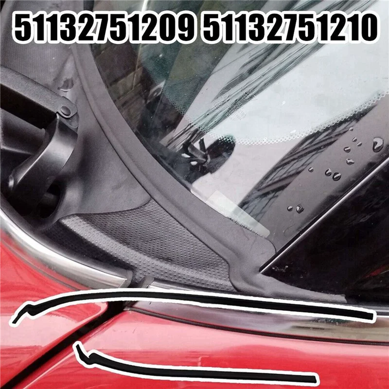 6X Windshield Wiper Cowl Seal For MINI R55 2007-2015 For MINI R56 R57 2006-2015 51132751209 51132751210 Auto Spare Parts 
6X Windshield Wiper Cowl Seal For MINI R55 2007-2015 For MINI R56 R57 2006-2015 51132751209 51132751210 Auto Spare Parts