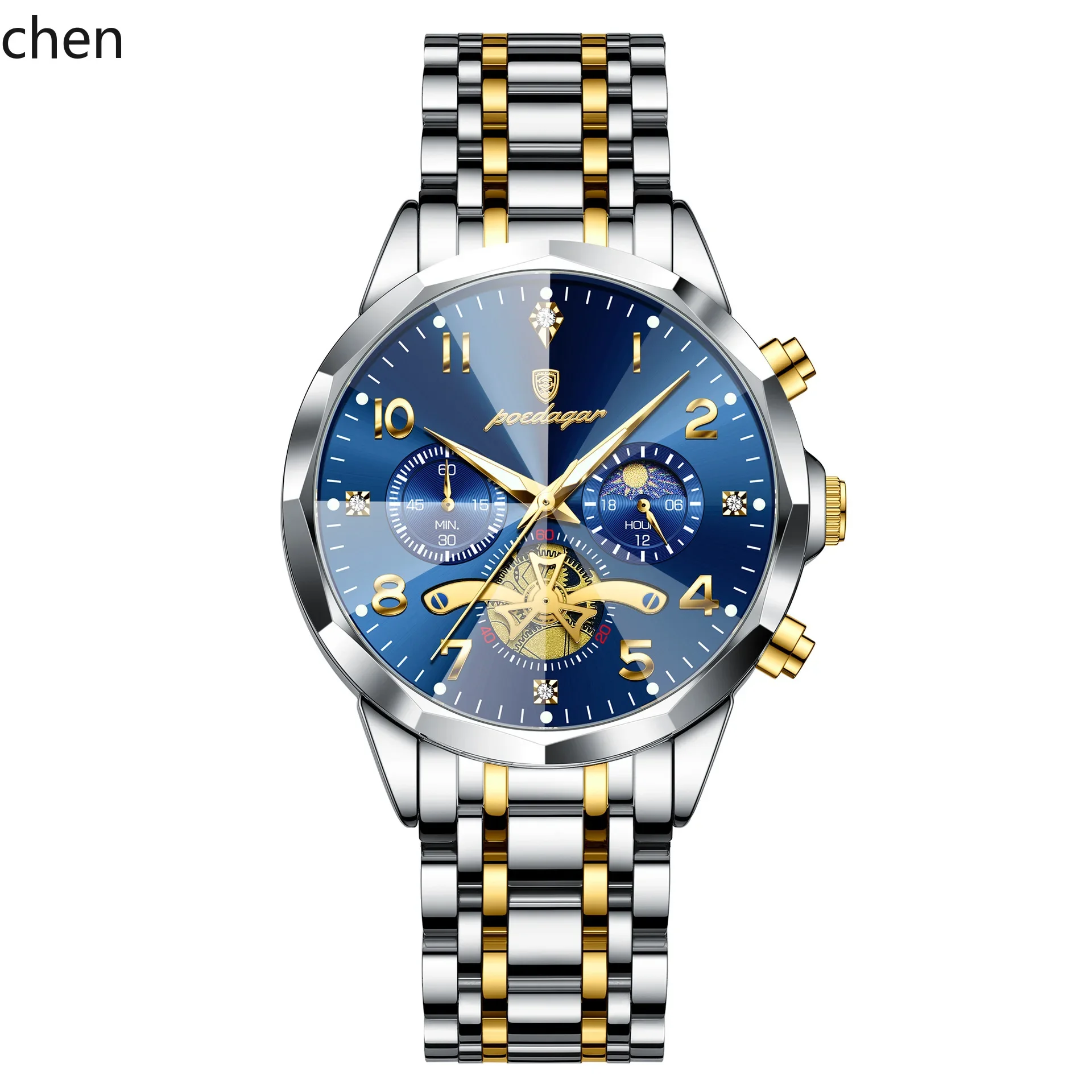 W5.9 multifunctional new men's watch - waterproof fashion quartz watch
W5.9 multifunctional new men's watch - waterproof fashion quartz watch