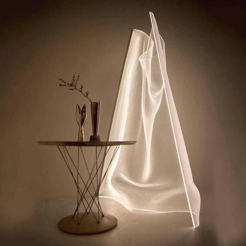 Postmodern designer creative floor lamp irregular artistic personality acrylic living room bedroom streamer desk lamp
Postmodern designer creative floor lamp irregular artistic personality acrylic living room bedroom streamer desk lamp