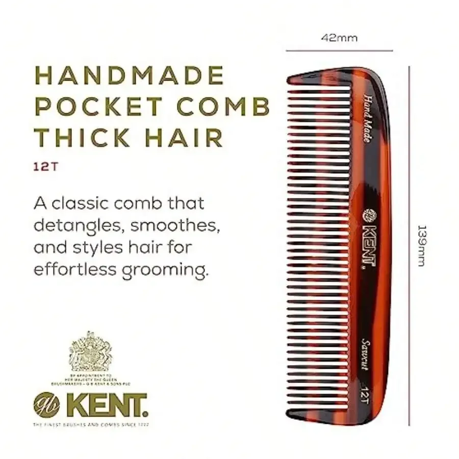 Handmade Pocket Comb For Thick Curly Wavy Hair Detangling Smoothing Grooming
Handmade Pocket Comb For Thick Curly Wavy Hair Detangling Smoothing Grooming