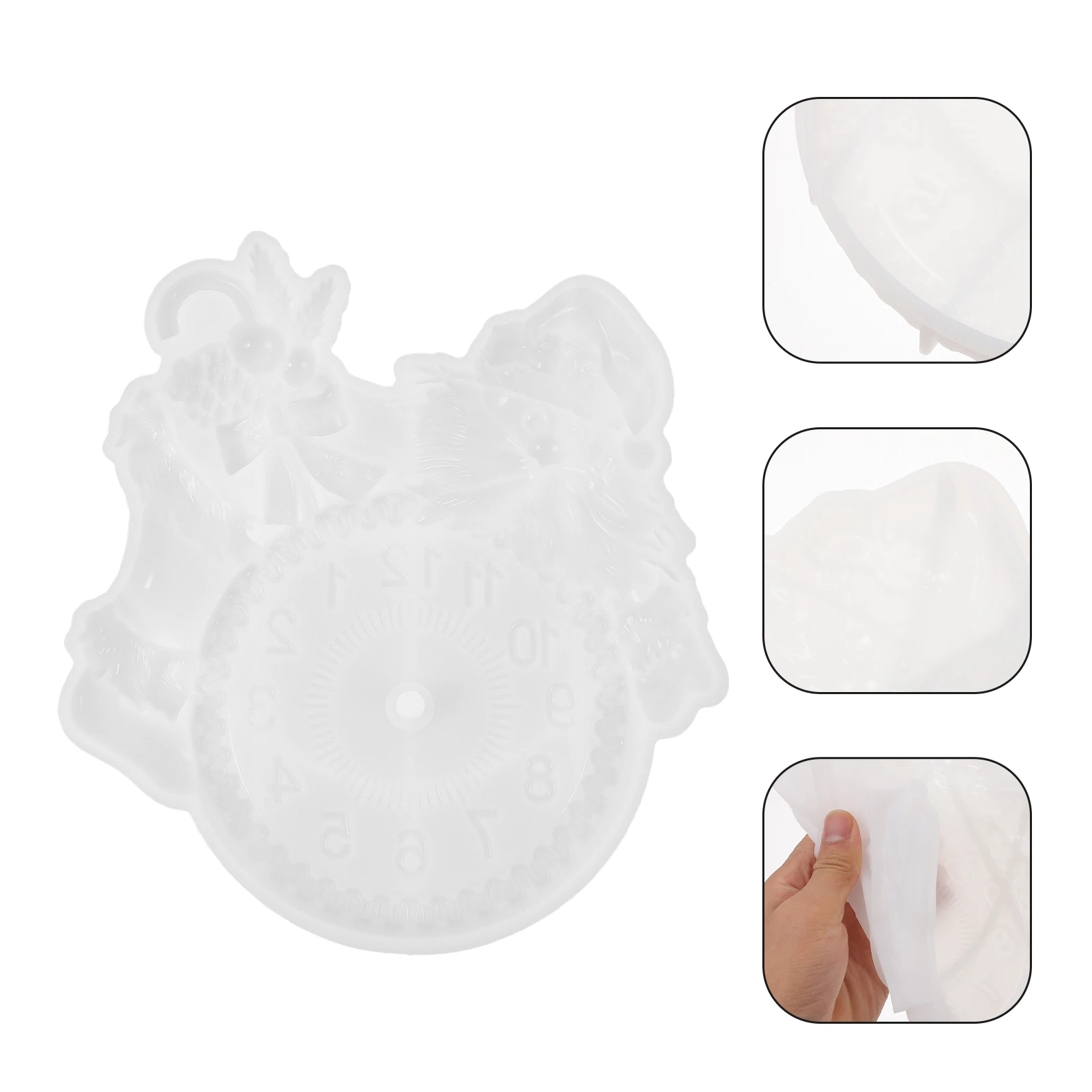 Clock Mold Plate Making Silicone Casting Molds Resin Christmas Epoxy Reusable Shaped
Clock Mold Plate Making Silicone Casting Molds Resin Christmas Epoxy Reusable Shaped